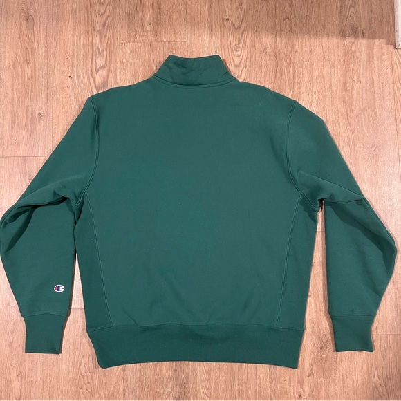 Champion Men's Quarter Zip-Up Sweater size Large - Picture 3 of 5